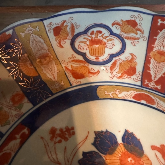 Antique Victoria Ware Ironstone Japanese Imari Style Platter, 14.25” - Picture 12 of 12